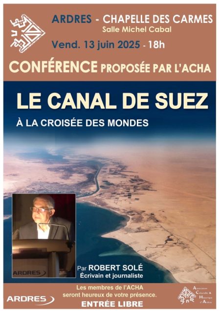 ACHA-affiche-Conf Robert Solé