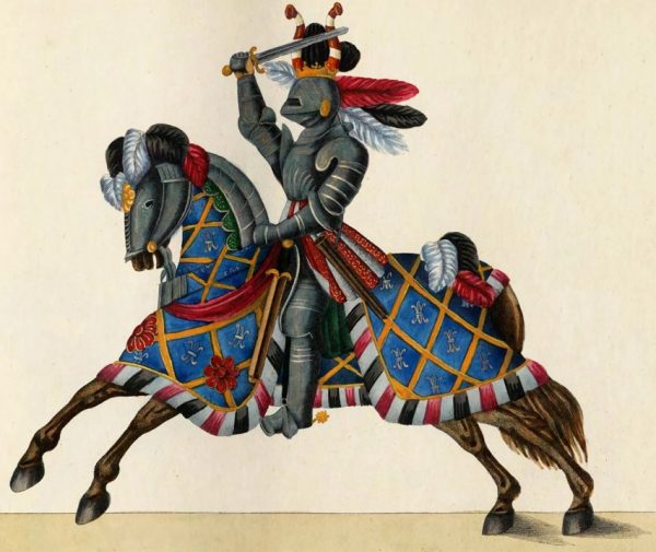 knight-horse-armor-tournament--Franz-1842